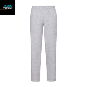 TILK�B Fruit of the Loom bukser Gr� med logo og navn