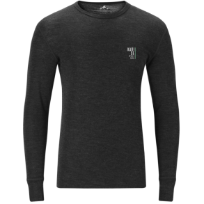 Cerro 85% Merino uldtrje, herre Sort med logo