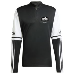 Adidas Squadra 25 midlayer med logo og navn, brn