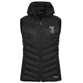 Mount Adam Vest dame Sort med logo