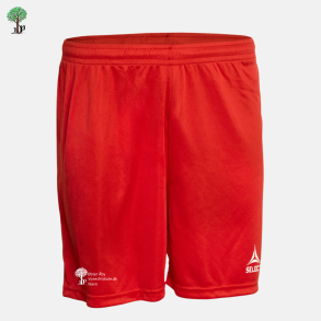 Select Pisa Shorts, Rd med logo og navn 