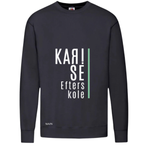  Fruit Of The Loom set in sweat Deep navy med logo og navn