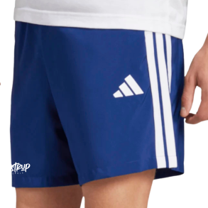 Adias Chelsea shorts m. lommer, Navy med Vejstrup logo 