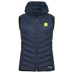 Mount Adam Vest dame Marine bl med logo