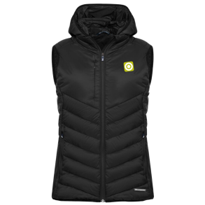Mount Adam Vest dame Sort med logo