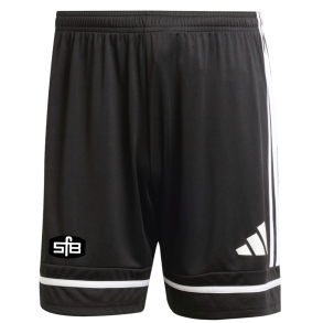 Adidas Squadra spillershorts med logo, voksen