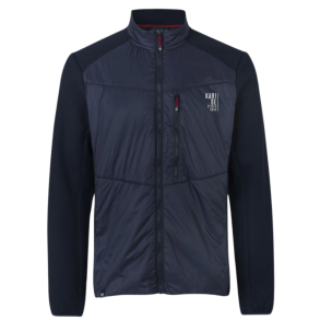 Hybrid Jakke, herre Navy med logo