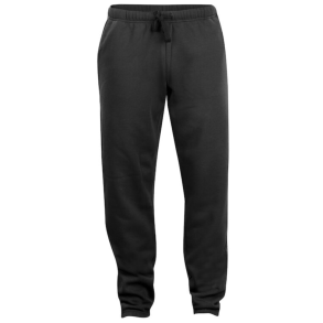 Clique joggingbukser, sort med logo. 