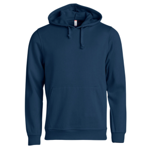 Clique httetrje, navy med logo 