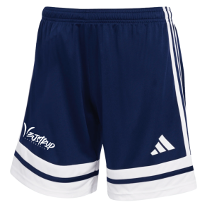 Adidas W Sqaud25 Shorts, Navy med Vejstrup logo (damemodel)