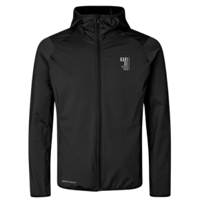 Geyser Stretch hoodie herre Sort med logo