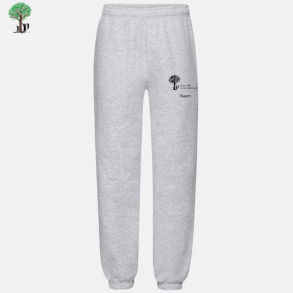 Fruit Of The Loom bukser, Gr med logo og navn 