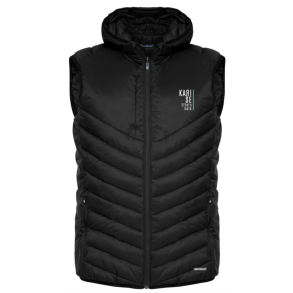 Mount Adam Vest herre Sort med logo