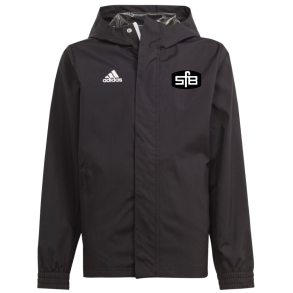 Adidas ENT22 regnjakke med logo og navn, voksen