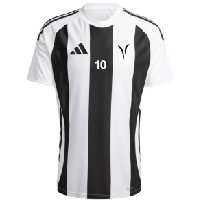 Adidas Spillertr�je, Sort/hvid med vejstrup logo, nr. og navn 