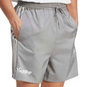 Adias Chelsea shorts m. lommer, Gr� med Vejstrup logo 