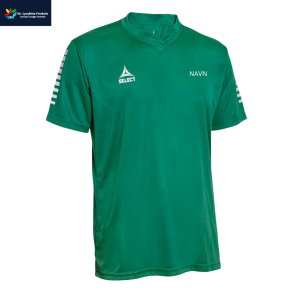 Select Pisa T-shirt, Gr�n med logo og navn