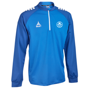 Select Spain V25 1/2 zip tr�ningstr�je bl�, Voksen med logo 