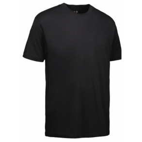 ID Game t-shirt, sort med logo 