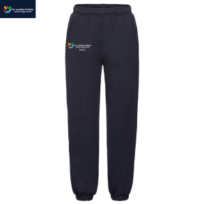 Fruit Of The Loom bukser, Deep navy med logo og navn 