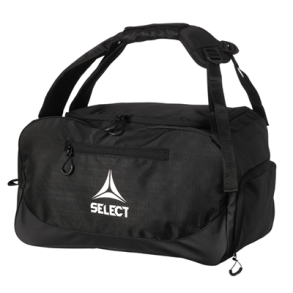 Select Milano sportstaske Str. 26 Liter - sort m. logo