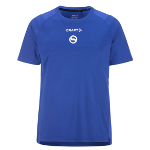 Craft Rush 2.0 Tee herre med logo, bl