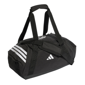 Adidas Tiro sportstaske Small, Sort med Vejstrup logo