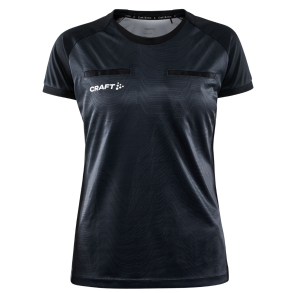 Craft dommertr�je, Sort med logo og sponsor (Damemodel)