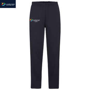 Fruit Of The Loom bukser, Deep navy med logo og navn 