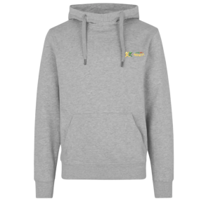ID Core H�ttetr�je, Gr� melange med logo (Herremodel)