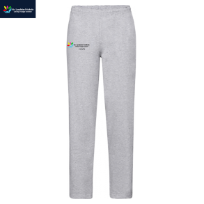 Fruit Of The Loom bukser, Gr� med logo og navn 