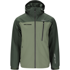 Weather Report Delton M regnjakke W-PRO 15000, Black ink med logo 