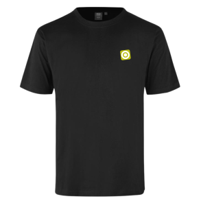 ID T-shirt Sort med logo
