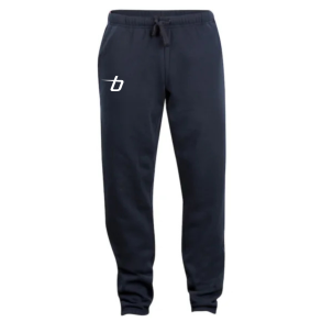 Clique joggingbukser, navy med logo. 