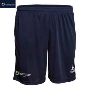 Select Pisa Shorts, Navy med logo og navn 
