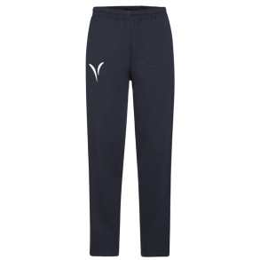 Fruit of the Loom bukser, Deep navy med hvid Vejstrup logo 