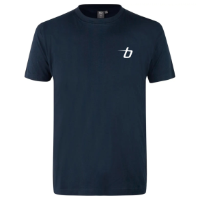 ID Game t-shirt, navy med logo 