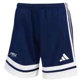 Adidas Squad25 dame shorts, navy med logo og navn