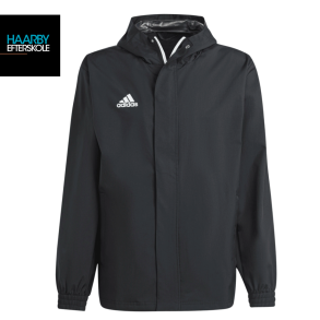 TILK�B Adidas regnjakke, Sort med logo og navn