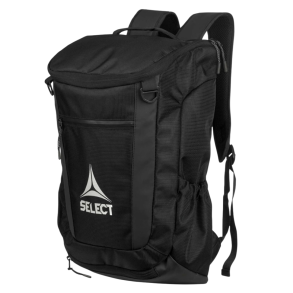 Select Rygs�k m. net 23 L, Sort med logo 