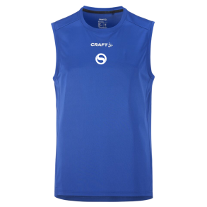  Craft Rush 2.0 Singlet herre med logo, bl