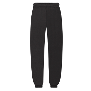 Fruit of the Loom buks, Sort med logo og navn 