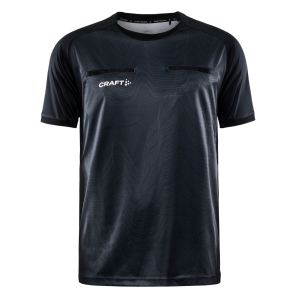 Craft dommertr�je, Sort med logo og sponsor (Herremodel)