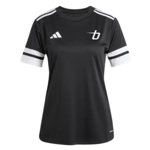 Adidas Squad25 dame t-shirt, sort med logo