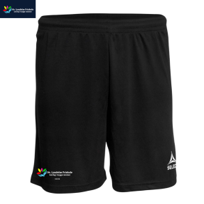 Select Pisa Shorts, Sort med logo og navn 