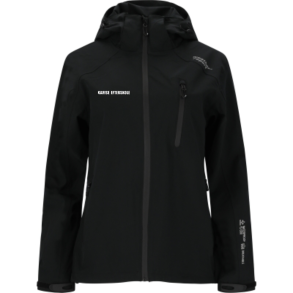 Weather Report Camelia W Regnjakke W15000, Sort med logo 