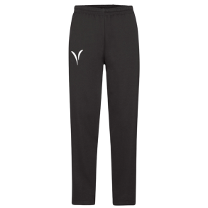 Fruit of the Loom bukser, Sort med hvid Vejstrup logo 