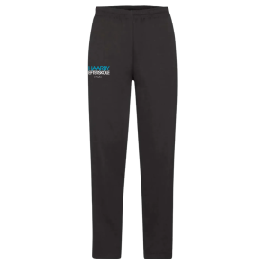DANS Fruit of the Loom bukser, Sort med logo og navn