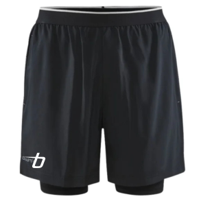 Craft Adv. Essence 2in1 shorts M, Sort med logo