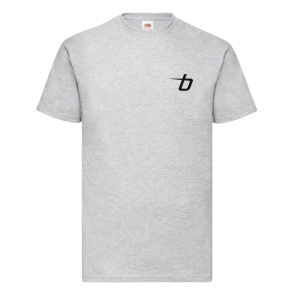 Fruit of the Loom valueweight t-shirt, gr� med logo 